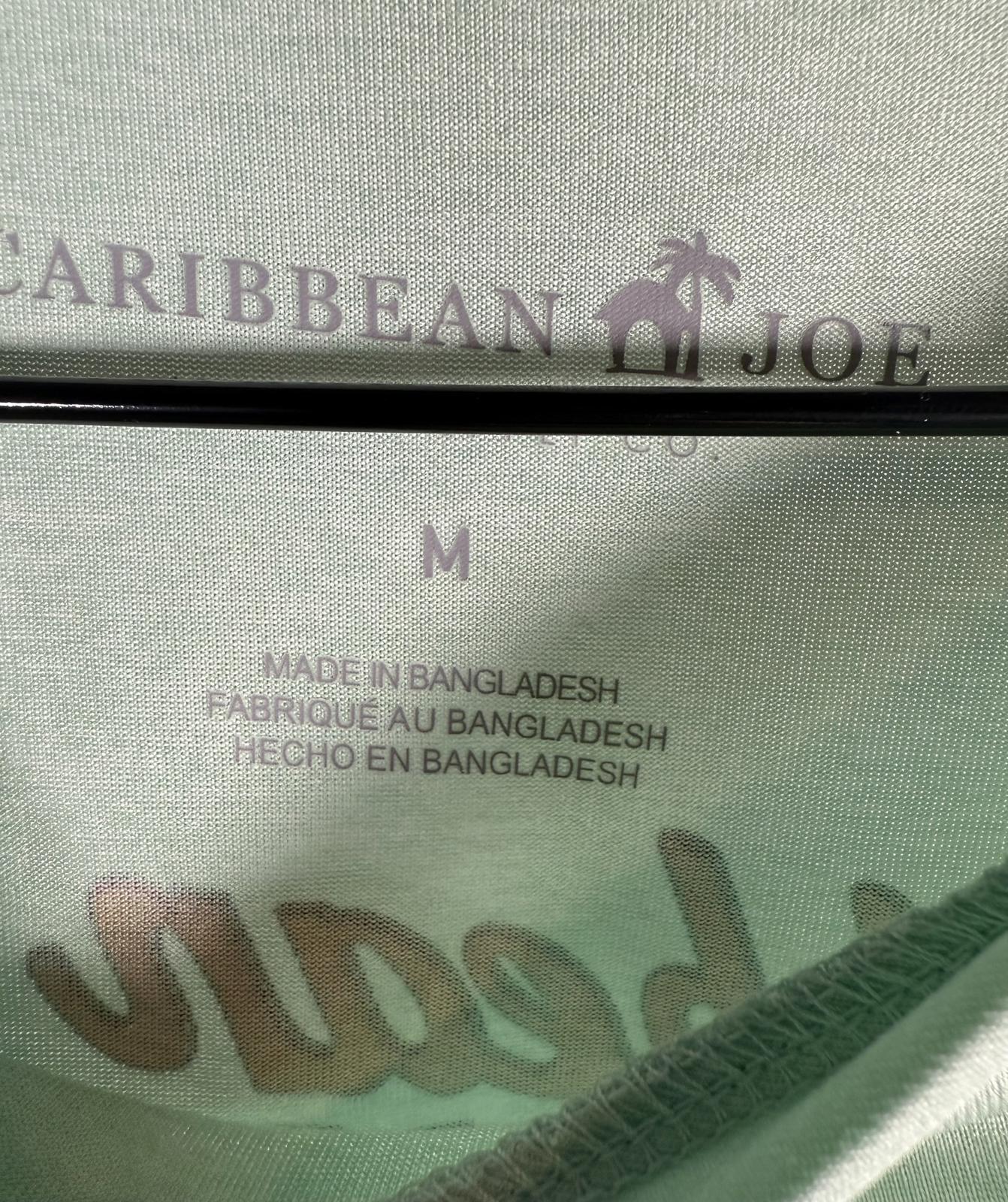 NWT Caribbean Joe Men's Long Sleeve T-Shirt Size M