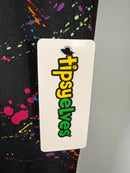 NWT Tipsy Elves Neon Splatter Women's Leggings Size Small