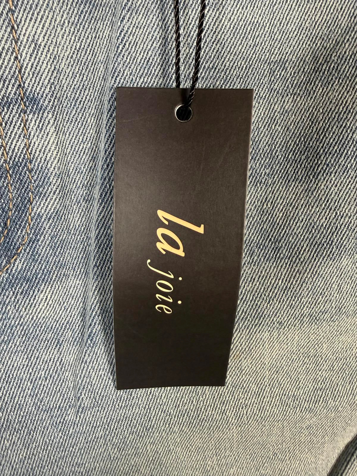 NWT La Joie Comfort Stretch High Rise Straight Leg Jeans Size 8