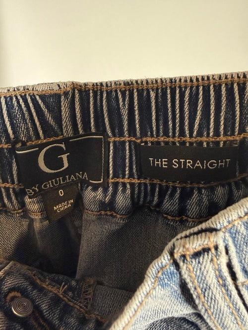 NWT G by Giuliana The Straight High Rise Ankle Jeans Size 8