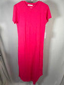 NWT Six/Fifty Women’s Pink Short Sleeve T-Shirt Midi Dress Size Medium