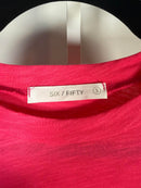 NWT Six/Fifty Women’s Pink Short Sleeve T-Shirt Midi Dress Size Small