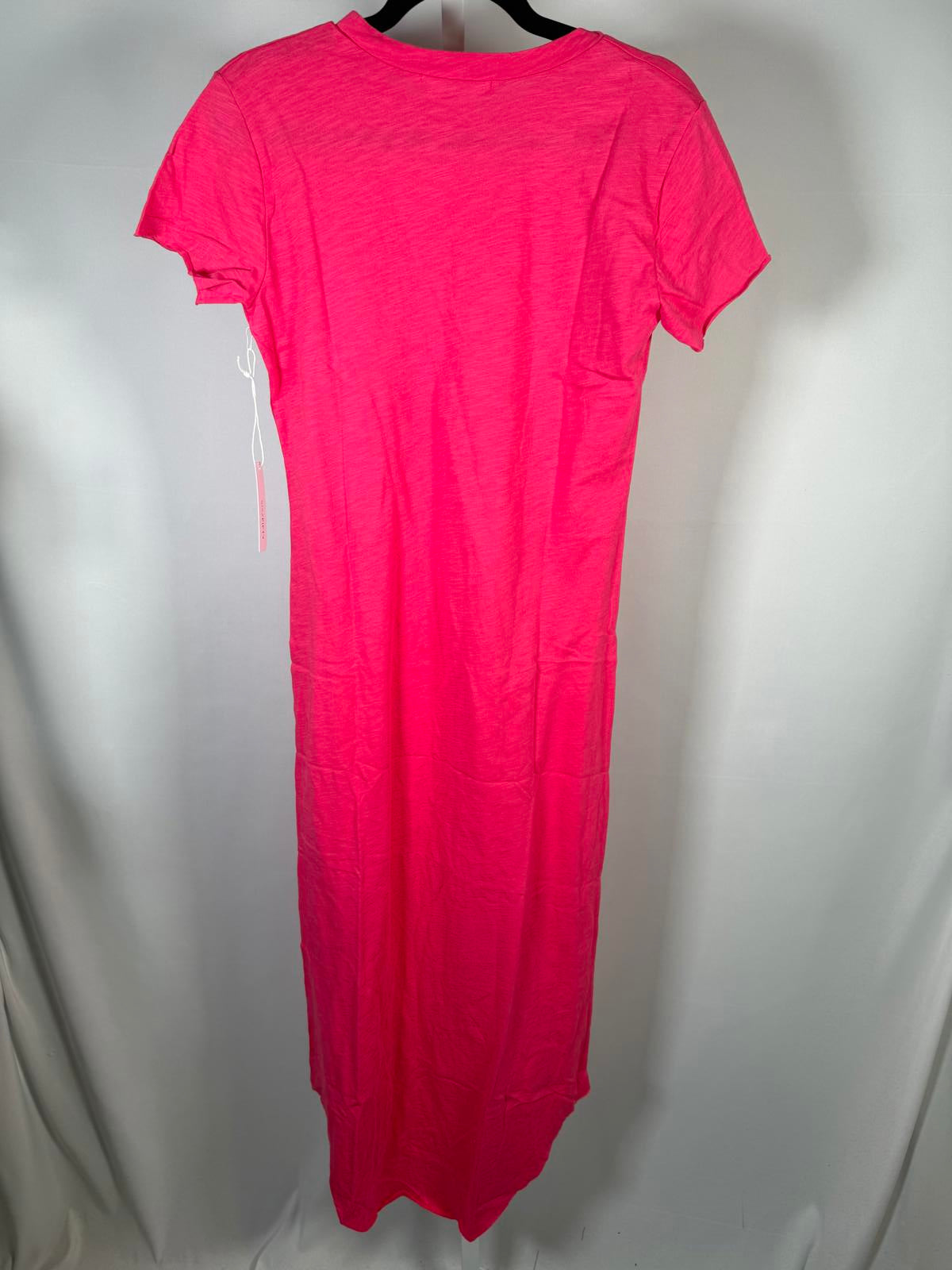 NWT Six/Fifty Women’s Pink Short Sleeve T-Shirt Midi Dress Size Small