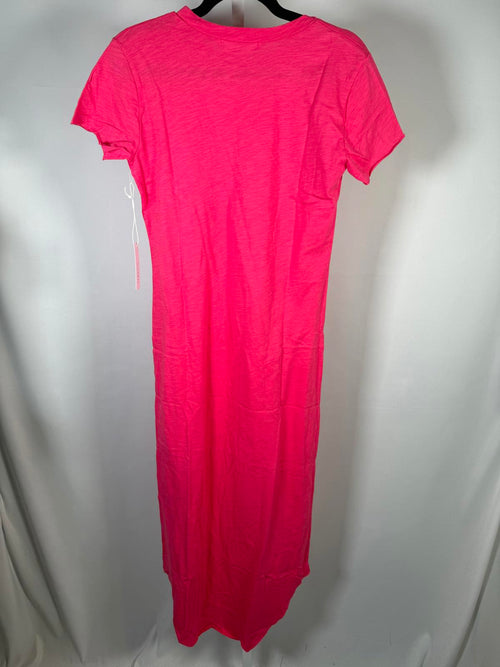 NWT Six/Fifty Women’s Pink Short Sleeve T-Shirt Midi Dress Size Small