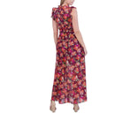 NWT Vince Camuto Floral Ruffle Maxi Dress Size 4