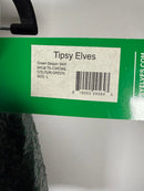 NWT Tipsy Elves Dark Green Sequin Skirt Size Large