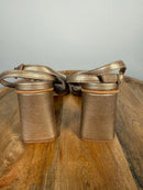 NWB Kaanas Allnat Silver Heels Size 10