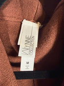 Wayne Collection Women’s Colorblock Belted Wrap Cardigan Coatigan Size Medium