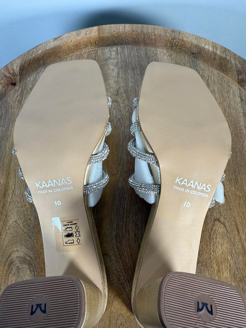 NWB Kaanas Dresden Heel Sandals Women's Size 10
