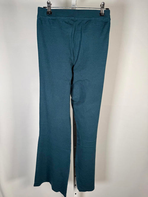 WynneLayers Women’s Teal Pull-On Knit Straight Leg Pants Size XXS