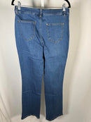 Belle by Kim Gravel Straight Jeans Women’s Medium Wash Size 10 Tall 33” Inseam