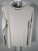 NWT Colleen Lopez Women’s Ivory Long Sleeve Top Size XL