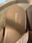 NWB Kaanas Selangor Woven Leather Sandals Women's Size 11