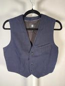 NWT G-Star Raw Denim Waistcoat Rinsed Indigo Cavalry Vest Size Small