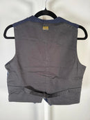 NWT G-Star Raw Denim Waistcoat Rinsed Indigo Cavalry Vest Size XS