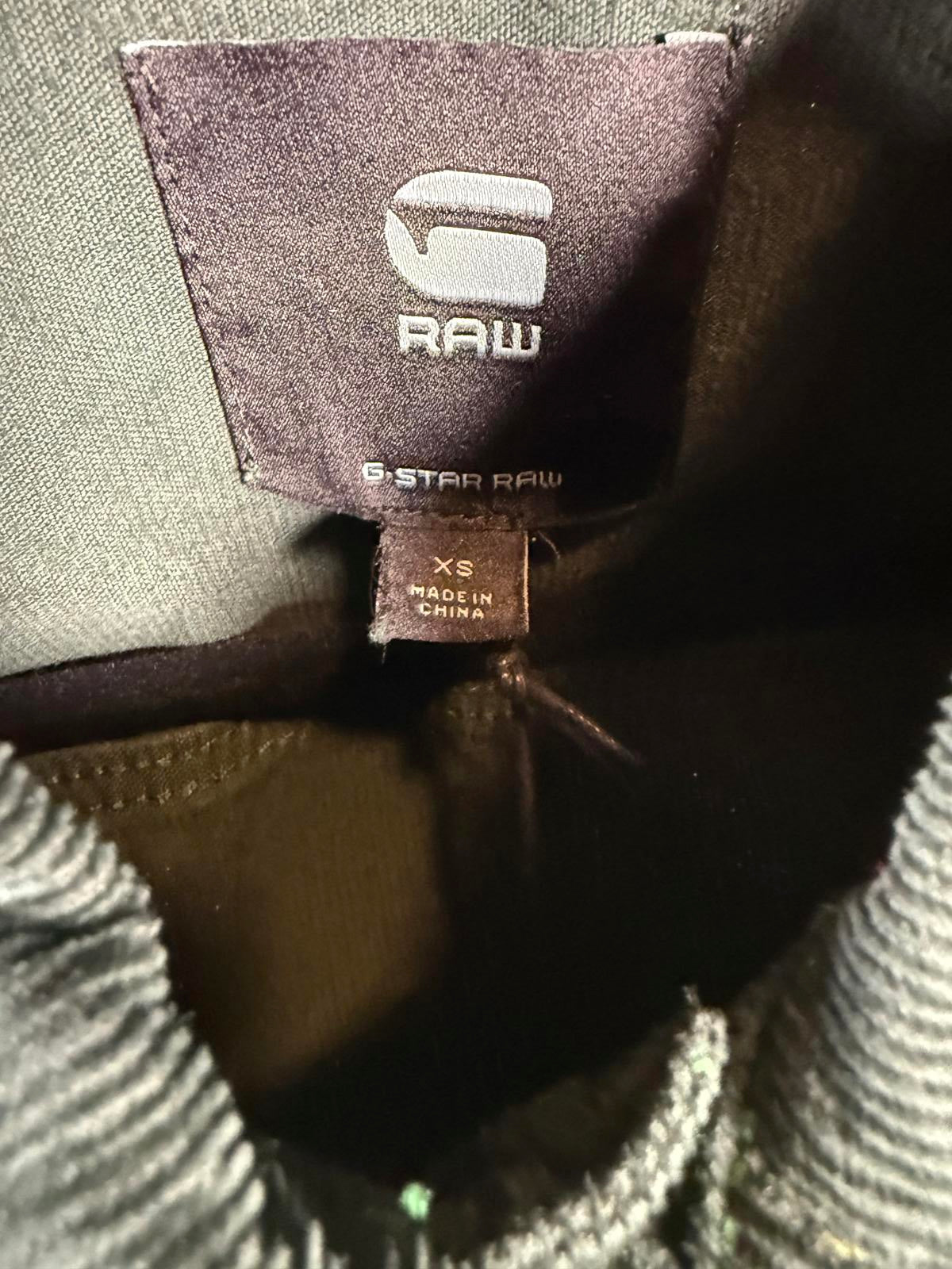 NWT G-Star Raw Arc 3D Corduroy Jacket LAUB GD Green Size XS
