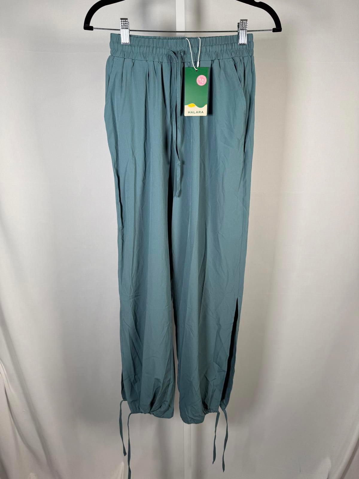 NWT Halara Breezeful™ High Waisted Drawstring Pocket Hem Casual Joggers Size XS