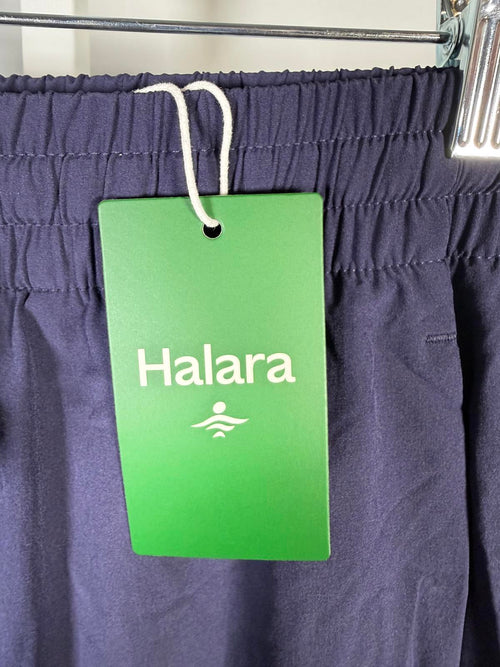 NWT Halara Blue Athletic Jogger Pants Mesh Side Panels Size Small