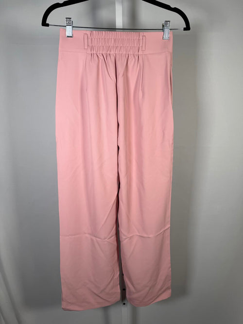 NWT Halara Flex™ High Waisted Shirred Straight Leg Work Pants Size XS Petite