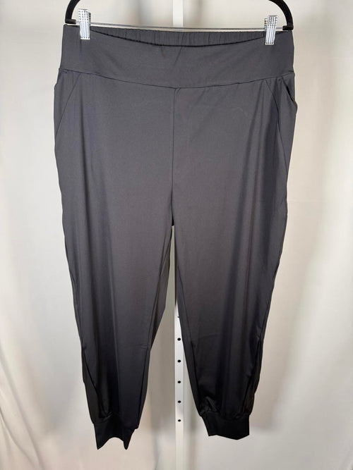 NWT Halara High Waisted Cuffed Jogger Sweatpants Black Size XL