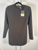 The Kooples Short Black Open Back Mini Dress US Small NWT