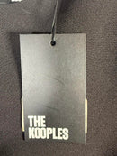 The Kooples Short Black Open Back Mini Dress US Small NWT