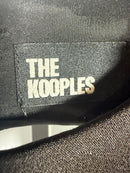 The Kooples Short Black Open Back Mini Dress US Small NWT