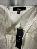 NWT Lulu's White Off Shoulder Corset Crop Top Size XL