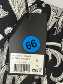 The Kooples Slim Fit Viscose Button Down Shirt Black Men’s Medium NWT