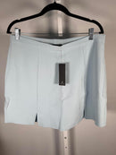 NWT Lulus Sensational Always Light Blue Mini Skort Size XL