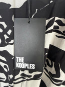 The Kooples Wild Panther Print Viscose Dress US XS NWT