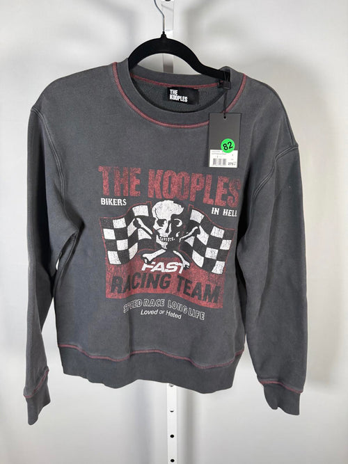 The Kooples Racing Team Graphic Sweatshirt US Size Small NWT
