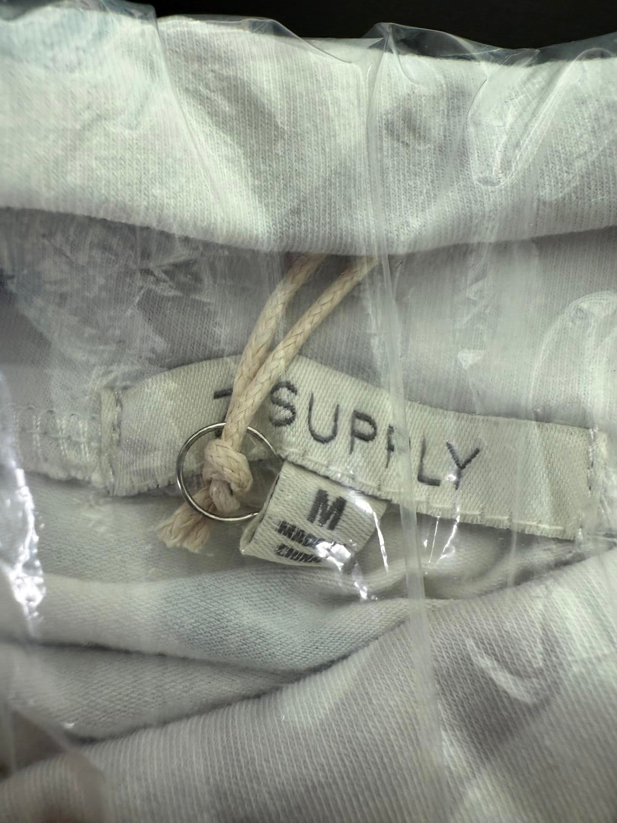 NWT REVOLVE Z Supply Alco Camo Midi Skirt Dove Grey Size Medium
