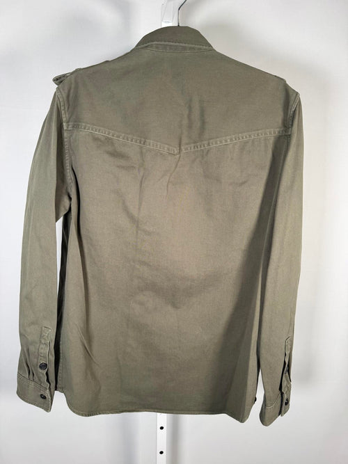 The Kooples Khaki Officer Style Shirt Jacket Men’s Size Small NWT MRSP $395