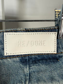 Re/Done The Slacker High Waist Wide Leg Jeans Size 23 NWT 29.5' inseam
