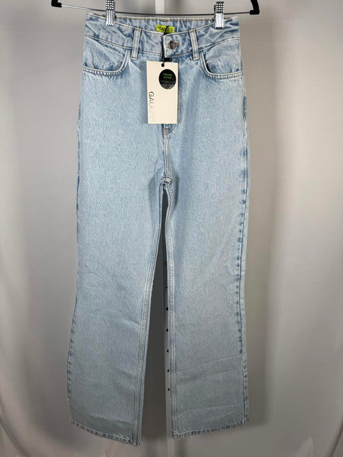 GAUGE81 Women's Blue Sunda Wide-Leg Jeans Pants Size 26 NWT 33' inseam MRSP $281