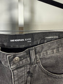 NWT The Kooples Slim Black Japanese Denim Jeans Women’s Size 27 31" Inseam $258