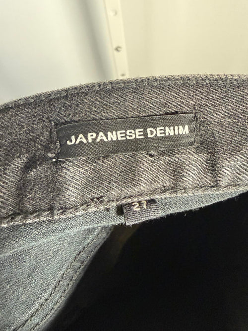 NWT The Kooples Slim Black Japanese Denim Jeans Women’s Size 27 31" Inseam $258