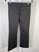 NWT The Kooples Black Bootcut Jeans Womens Size 25 30” Inseam Stretch Denim $215