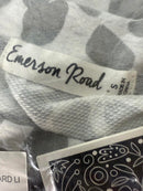 NWT Emerson Road Heather Gray Crewneck Sweatshirt Bermuda Short Set Small