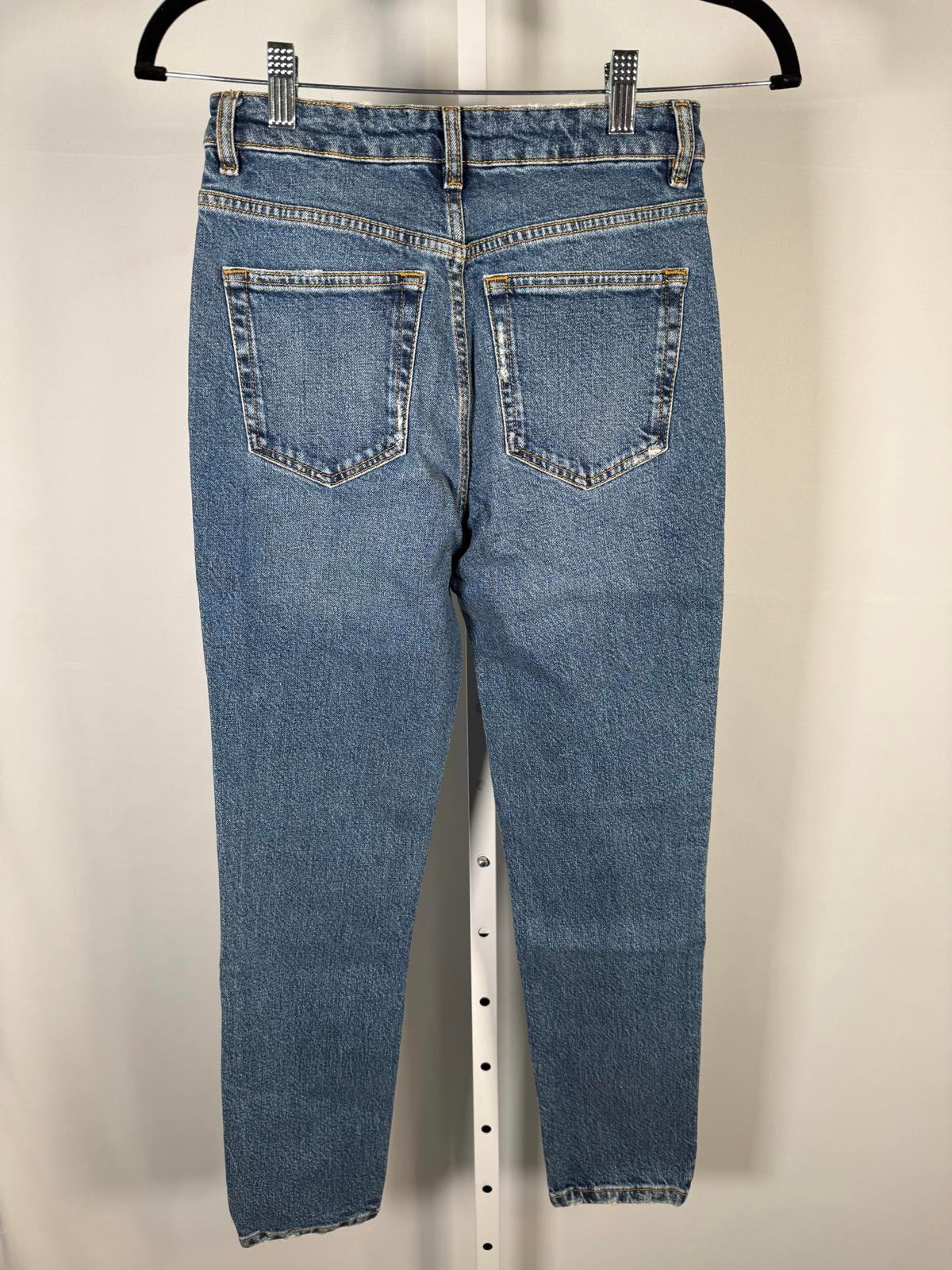 NWT The Kooples Blue Denim Slim Fit Jeans Women’s Size 26 Waist 26” Inseam $215