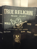 NWT True Religion Big T MR Jogger Sweatpants Jet Black Size Medium 29” Inseam