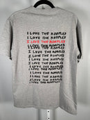The Kooples “I Love The Kooples” Logo Graphic T-Shirt Gray Size Large NWT $95
