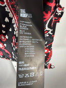 The Kooples Paisley Print Tie Neck Blouse 100% Viscose US XS / FR 0 NWT $215