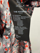 The Kooples Flowers Dot Wrap Dress 100% Viscose US Size Small / FR 1 NWT $295