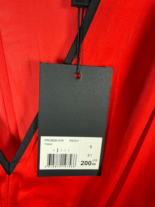 The Kooples Short Sleeveless Red Dress 100% Viscose US Small / FR 1 NWT $200