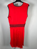 The Kooples Short Sleeveless Red Dress 100% Viscose US Small / FR 1 NWT $200