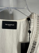 The Kooples Ladder Trim Cotton Lace Dress US Size Medium / FR 2 NWT $345