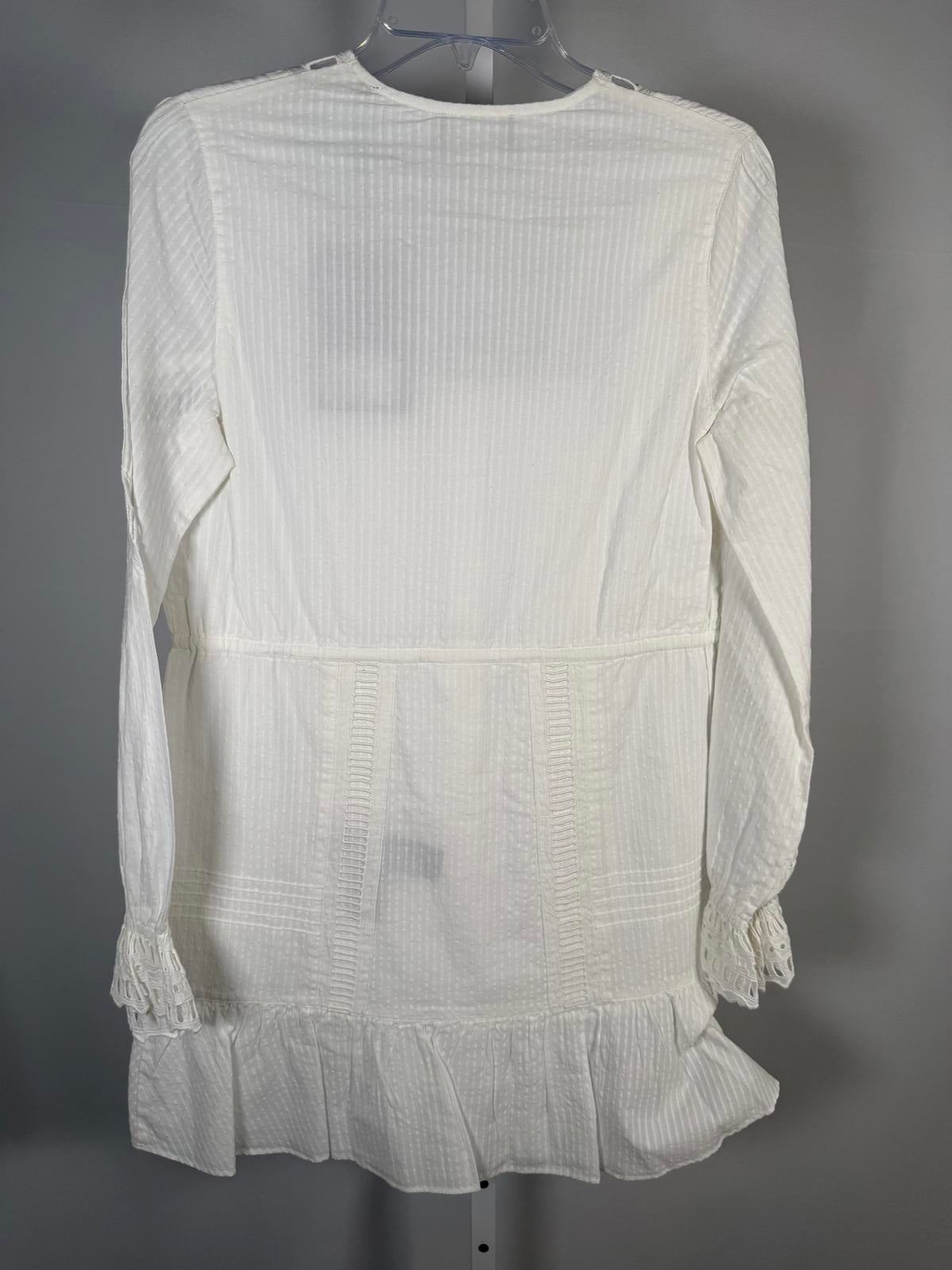 The Kooples Ladder Trim Cotton Lace Dress US Size Medium / FR 2 NWT $345