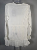 The Kooples Ladder Trim Cotton Lace Dress US Size Medium / FR 2 NWT $345